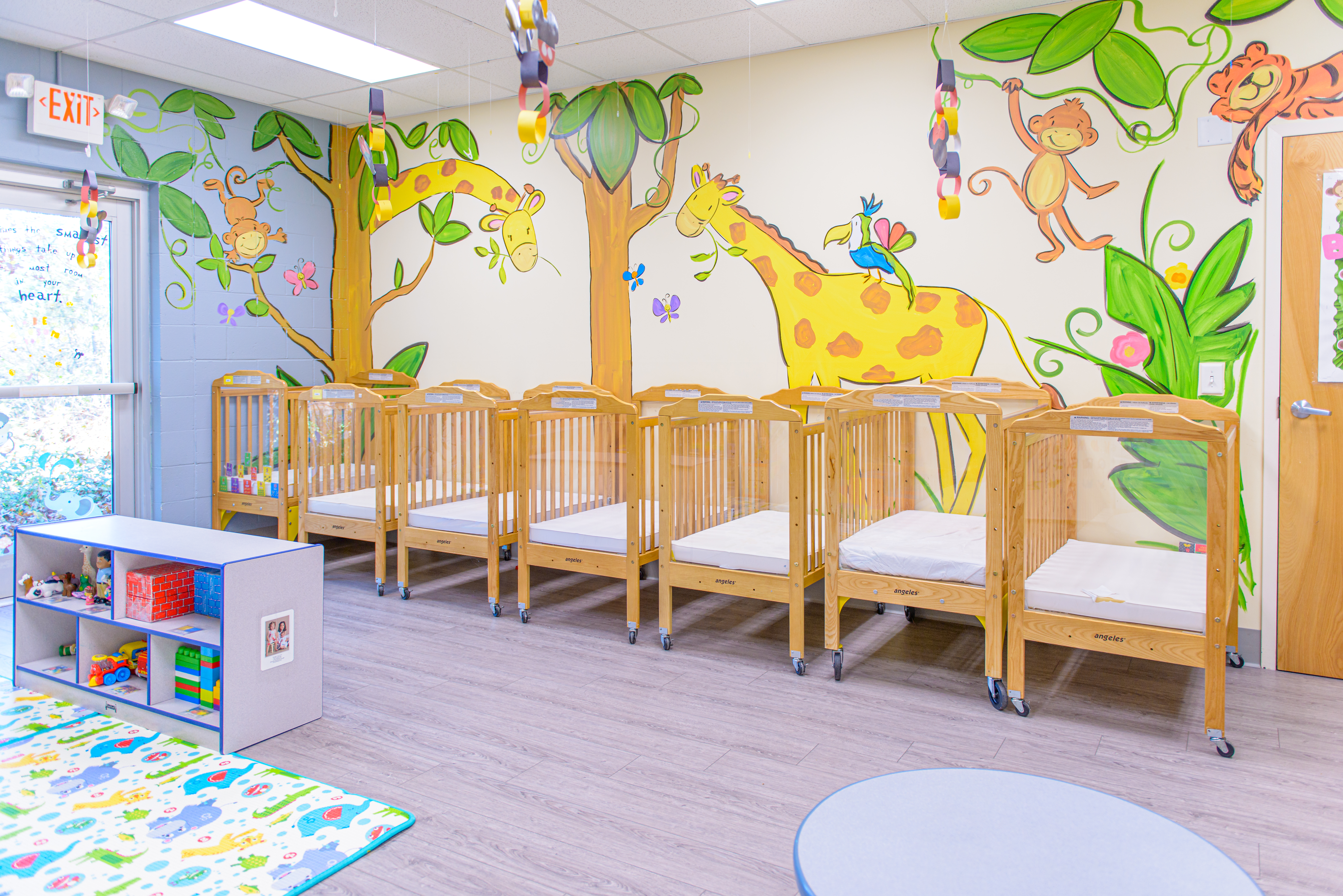 Children playing and learning together